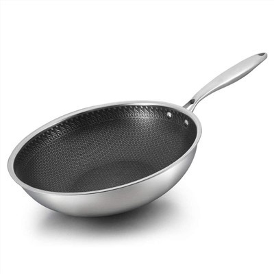 Non Stick stegepande i rustfrit stål